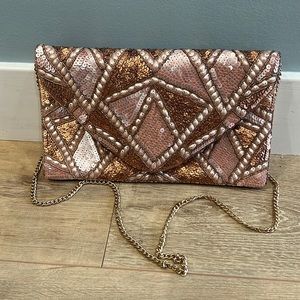Sequin cocktail purse